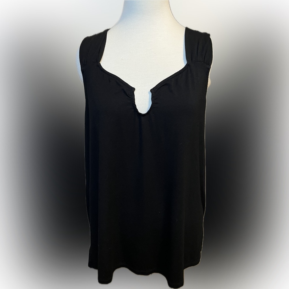 Torrid Super Soft Knit Tank Black size 2
